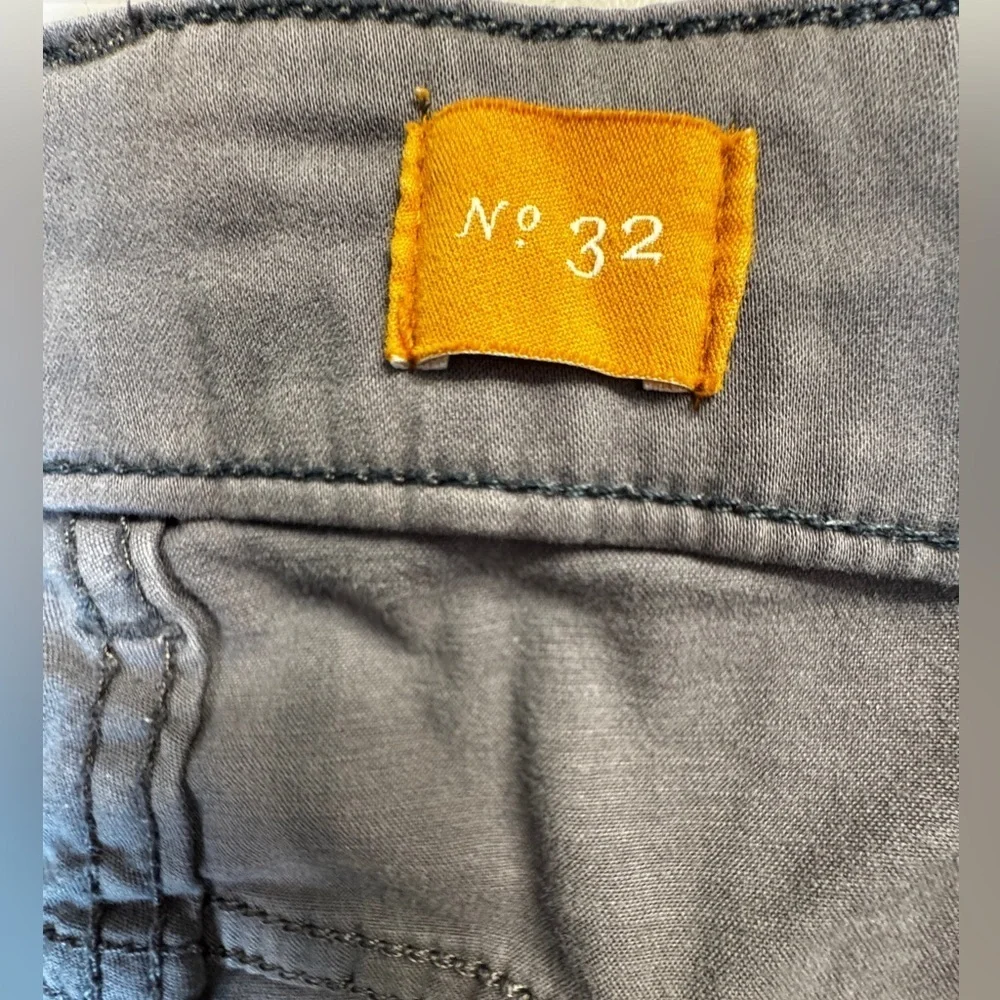 Pilcro & the Letterpress Gray Skinny Jeans Size 32 Ankle Zip Anthropologie